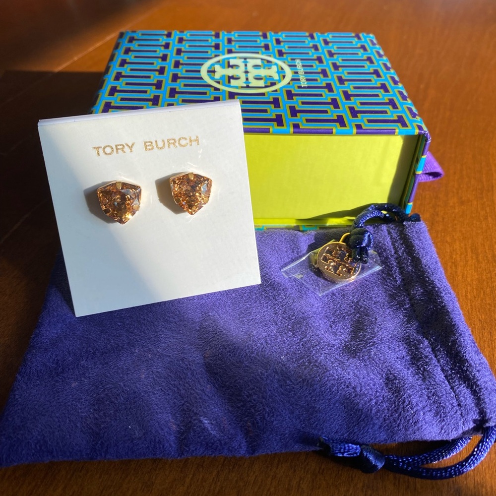 Tory Burch Trilliant Stud Earrings